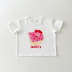 【90-150cm】半袖Tシャツ 韓国風 フードプリント 可愛い - 画像 (11)