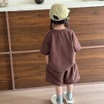 【90-160cm】セットアップ 兄妹お揃い ルーズ カジュアル 二点セット - 画像 (10)