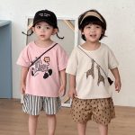 【80-150cm】セットアップ アニマル プリント 着心地良い おしゃれ - 画像 (3)