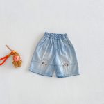 【73-100cm】Tシャツorパンツ 半袖 スター柄 カジュアル - 画像 (4)