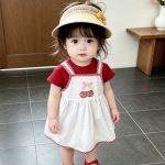 【73-120cm】ワンピース 可愛い チェリー柄 - 画像 (2)