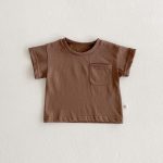 【73-100cm】サロペット ナチュラル 柔らかい シンプル ベビー服 - 画像 (7)