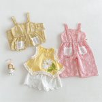 【73-120cm】トップス or サロペット ベビー 女の子 フラワー柄 - 画像 (10)