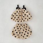 【66-100cm】セットアップ ふわふわ ハート - 画像 (10)