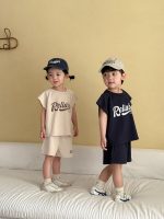 【80-150cm】セットアップ キッズ 男女兼用 韓国風 英字プリント - 画像 (12)