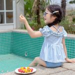 【90-130cm】水着 パターンプリント スイムウェア - 画像 (11)
