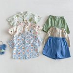 【73-110cm】Tシャツ チェック 総柄 男の子 - 画像 (3)