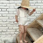 【90-140cm】水着 レースデザイン おしゃれ 女の子 スイムウェア - 画像 (5)