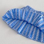 【73-120cm】ワンピースorシャツorスカート 可愛い ブルー チェック - 画像 (15)