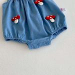 【66-90cm】ロンパース 可愛い キノコ - 画像 (12)