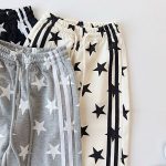 【90-150cm】パンツ キッズ 星柄 ゆったり ボトムス - 画像 (8)