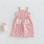 【73-120cm】トップス or サロペット ベビー 女の子 フラワー柄 - 画像 (4)