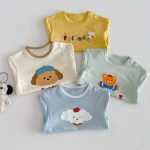 【73-110cm】Ｔシャツ カートゥーン 可愛い 女の子 トップス - 画像 (10)