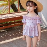 【90-130cm】水着 パターンプリント スイムウェア - 画像 (8)