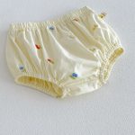 【66-100cm】セットアップ チェリー柄 トップス&ブルマ - 画像 (15)