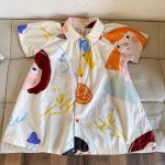 【80-150cm】セットアップorワンピース 落書き 兄妹お揃い - 画像 (9)