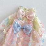 【73-120cm】ワンピース カラフル 蝶結び おしゃれ - 画像 (13)