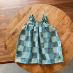 【80-150cm】セットアップorワンピース グリーンチェック 可愛い - 画像 (9)