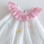 【73-100cm】ワンピース ピンク襟 可愛い 女の子 - 画像 (8)