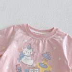 【80-150cm】Tシャツ 可愛い ドット 女の子 トップス - 画像 (20)