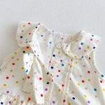 【73-110cm】ワンピース カラフル ドット - 画像 (11)
