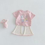 【80-150cm】Tシャツ 可愛い ドット 女の子 トップス - 画像 (11)