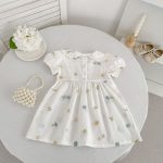 【66-130cm】ロンパースorワンピース フラワー柄 姉妹服 - 画像 (10)