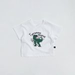 【73-100cm】半袖Tシャツ 恐竜イラスト 可愛い - 画像 (10)