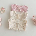 【73-120cm】Tシャツ パステルカラー フラワー - 画像 (9)