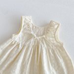 【73-110cm】セットアップ リボン付き レース トップス＆ブルマ - 画像 (10)