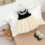 【73-120cm】ワンピース ドット おしゃれ 女の子 - 画像 (6)
