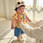【73-100cm】セットアップ ネクタイ付き 可愛い - 画像 (5)
