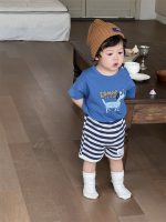 【73-110cm】Ｔシャツ or ショートパンツ ベビー 男の子 犬柄 ボーダー - 画像 (4)