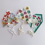 【GOODS】ヘッドスカーフ 女の子 おしゃれ 森ガール かぎ編み