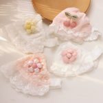 【GOODS】ヘアバンド ベビー 女の子 花柄 チェリー柄 スウィート
