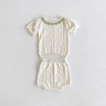 【66-100cm】セットアップ ベビー ニット フリル襟 - 画像 (12)