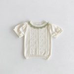 【66-100cm】セットアップ ベビー ニット フリル襟 - 画像 (13)