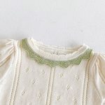 【66-100cm】セットアップ ベビー ニット フリル襟 - 画像 (14)