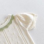 【66-100cm】セットアップ ベビー ニット フリル襟 - 画像 (15)