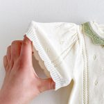 【66-100cm】セットアップ ベビー ニット フリル襟 - 画像 (16)