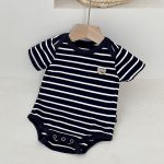 【66-90cm】ロンパース ベビー 半袖 新生児 薄手 男の子 かわいい - 画像 (7)