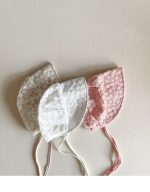【GOODS】レース帽子 ベビー 女の子 ガーリー UV対策 0-12ヶ月 - 画像 (6)