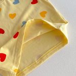 【80-130cm】セットアップ 女の子 ノースリーブ ハート・ドット柄 トップス＆ショートパンツ - 画像 (19)