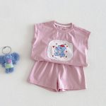 【73-120cm】セットアップ ベビー 男女兼用 カートゥーン 肌触り良い - 画像 (10)