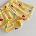 【80-130cm】セットアップ 女の子 ノースリーブ ハート・ドット柄 トップス＆ショートパンツ - 画像 (21)