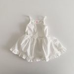【80-130cm】ワンピース 女の子 無地 キャミソール おしゃれ