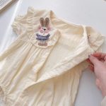 【66-90cm】ロンパース 可愛い ダブル ウサギ - 画像 (11)
