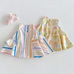 【73-120cm】ワンピース ベビー 女の子 おしゃれ カラフル - 画像 (3)