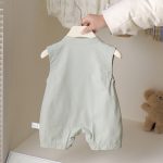 【66-90cm】オールインワン ベビー ナチュラル ポケット付き - 画像 (4)