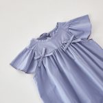 【66-100cm】ロンパース ベビー リボン付き クルーネック - 画像 (7)